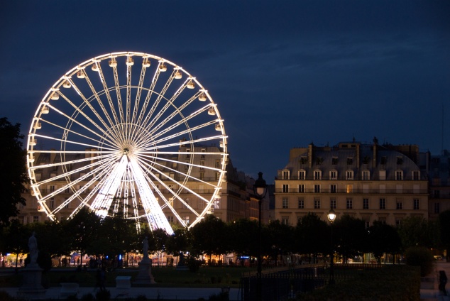 Carousel at Night - France
